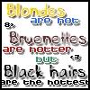 Black Hairs are hot !!