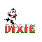 santa skating on Dixie