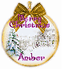 Merry Christmas Deco - Amber 