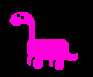pink dinosoar