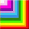 Rainbow layers of Squares