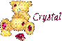 crystals bear