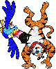 Tucan and Tony The Tiger