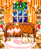 Cute christmas livingroom
